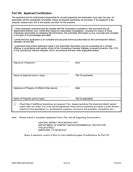 Form DEEP-REM-GWP-APP-600 Application for Emergency or Temporary Authorization to Discharge to Groundwater to Remediate Pollution - Connecticut, Page 18