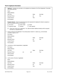 Form DEP-STWD-APP-500 Permit Application for a Stewardship Permit - Connecticut, Page 2
