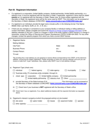 Form DEEP-RCY-REG-006 General Permit Registration Form for the Addition of Grass Clippings at Registered Leaf Composting Facilities - Connecticut, Page 2