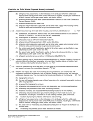 Form DEEP-WPED-WEED-APP-110 Checklist for Solid Waste Disposal Areas - Connecticut, Page 2