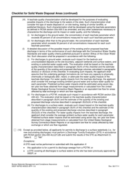 Form DEEP-WPED-WEED-APP-110 Checklist for Solid Waste Disposal Areas - Connecticut, Page 5