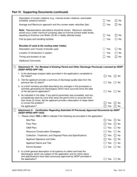 Form DEEP-WPED-APP-001 Wastewater Discharge Permit Application Checklist - Connecticut, Page 12