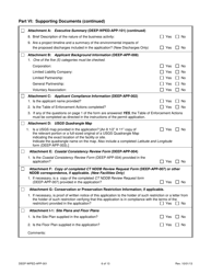 Form DEEP-WPED-APP-001 Wastewater Discharge Permit Application Checklist - Connecticut, Page 6