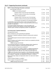 Form DEEP-WPED-APP-001 Wastewater Discharge Permit Application Checklist - Connecticut, Page 9