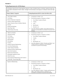 Instructions for Form DEEP-WPED-APP-100 Permit Application for Wastewater Discharges From Manufacturing, Commercial, and Other Activities - Connecticut, Page 22