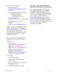 Instructions for Form DEEP-WPED-APP-100 Permit Application for Wastewater Discharges From Manufacturing, Commercial, and Other Activities - Connecticut, Page 29