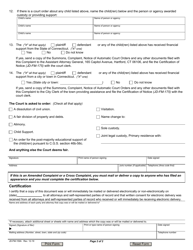 Form JD-FM-159A Dissolution of Civil Union Complaint - Connecticut, Page 2