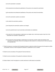 Form JD-ES-63 Application for Authority to Certify Lawyers as Specialists - Connecticut, Page 6