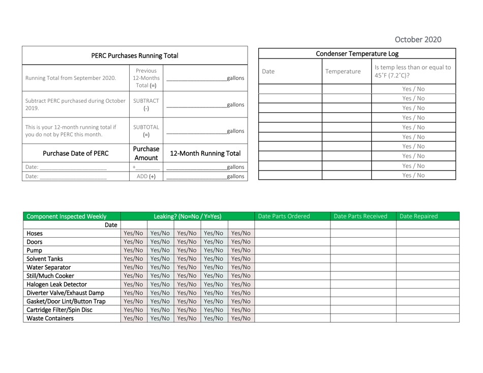 Compliance Calendar for Florida Perchloroethylene Dry Cleaners - Florida, Page 23