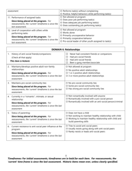 Residential Assessment for Youth (Ray) - Florida, Page 5