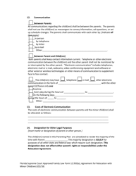 Family Law Form 12.950(A) Agreement for Relocation With Minor Child(Ren) - Florida, Page 17