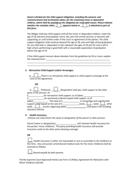 Family Law Form 12.950(A) Agreement for Relocation With Minor Child(Ren) - Florida, Page 19