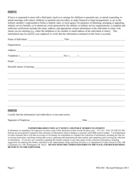 Form WH-384 &quot;Certification of Qualifying Exigency for Military Family Leave&quot; - Arkansas, Page 3
