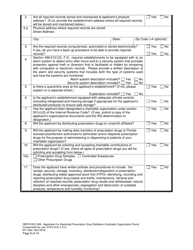 Form DBPR-DDC-208 Application for Restricted Prescription Drug Distributor - Charitable Organization Permit - Florida, Page 9