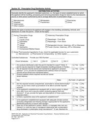 Form DBPR-DDC-209 Application for Restricted Prescription Drug Distributor - Reverse Distributor Permit - Florida, Page 9