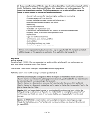 Instructions for Form DHS1100 Application for Health Coverage &amp; Help Paying Costs - Hawaii, Page 4