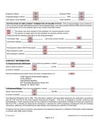 Instructions for Form 1F-P-1098 Order/Notice to Withhold Income for Support - Hawaii, Page 13