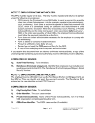 Instructions for Form 1F-P-1098 Order/Notice to Withhold Income for Support - Hawaii, Page 2