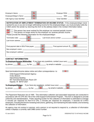 Instructions for Form 1F-P-888 Order/Notice to Withhold Income for Support - Hawaii, Page 13