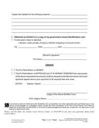 Form 1F-P-982 Request for Authorization to Release Copy of Document - Hawaii, Page 2