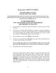 Form 2F-P-473 Temporary Restraining Order - Hawaii, Page 2