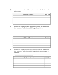Form 2F-P-473 Temporary Restraining Order - Hawaii, Page 3