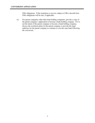 Charter Conversion Application - Idaho, Page 9