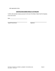 Form CAO GCSM1-1 &quot;Petition to Modify an Order, Judgment, or Decree (Hw)&quot; - Idaho, Page 9