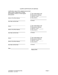 Form CAO GCSM8-1 Judgment of Modification - Idaho, Page 7