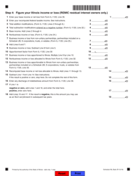 Schedule INL Illinois Net Loss Adjustments for Cooperatives and REMIC Owners - Illinois, Page 2