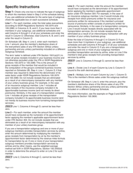 Instructions for Schedule SUB (UB) Subgroup Schedule - Illinois, Page 2