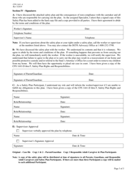 Form CFS1441-A Safety Plan - Illinois, Page 3