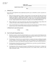 Form CFS1800-C-A Adoption Assistance Agreement - Illinois, Page 14