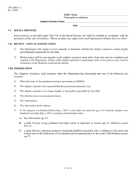 Form CFS1800-C-A Adoption Assistance Agreement - Illinois, Page 17