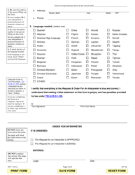 Form IR-P1101.2 Request &amp; Order for an Interpreter - Illinois, Page 2