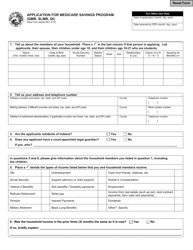 State Form 49228 Application for Medicare Savings Program (Qmb, Slmb, Qi) - Indiana, Page 3