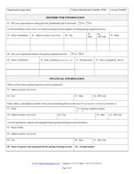 Form CG-FES (State Form 45385) Application for Festival License - Indiana, Page 2