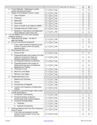 DNR Form 542-0365 Municipal Solid Waste Unit Construction Request - Iowa, Page 2