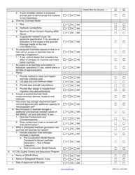 DNR Form 542-0365 Municipal Solid Waste Unit Construction Request - Iowa, Page 3