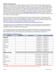 DNR Form 542-1336 Underground Storage Tank System Checklist for Equipment Compatibility With E Blend Fuels (Greater Than 10% Ethanol by Volume) - Iowa, Page 2