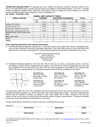 DNR Form 542-8069 Manure Management Plan for Sales of Dry Manure Under Iowa Code Chapters 200 or 200a - Iowa, Page 2