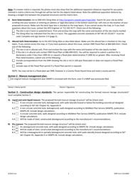 DNR Form 542-8068 Construction Design Statement (Cds) - Iowa, Page 2