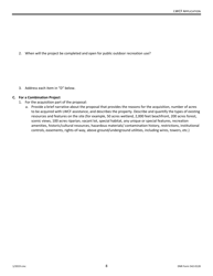 DNR Form 542-0128 Land and Water Conservation Fund Grant Application - Iowa, Page 8