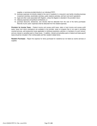 Instructions for Form KDADS-PRTF-01 Psychiatric Residential Treatment Facility Financial and Statistical Report (Cost Report) - Kansas, Page 17