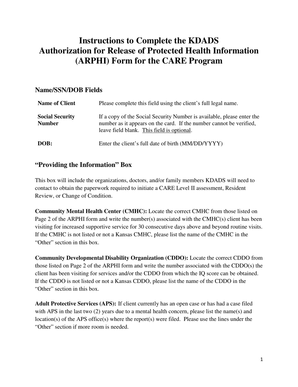 Resident Review Check List - Kansas, Page 4