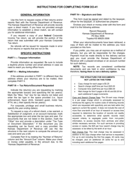 Form DO-41 Request for Copy of Kansas Tax Documents - Kansas, Page 2