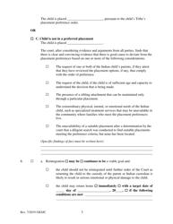 Form 219.2 Indian Child Welfare Act Permanency Hearing Order After Citizen Review Board Hearing - Kansas, Page 5