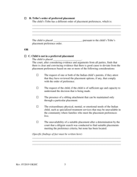Form 219.4 Ndian Child Welfare Act Permanency Hearing Order Based on the Citzen Review Board Hearing for Another Planned Permanent Living Arrangement - Kansas, Page 5