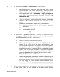 Form 219.4 Ndian Child Welfare Act Permanency Hearing Order Based on the Citzen Review Board Hearing for Another Planned Permanent Living Arrangement - Kansas, Page 6