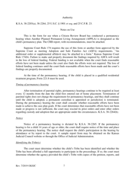 Form 221.4 Indian Child Welfare Act Permanency Hearing Order Post-termination Based on the Citizen Review Board Hearing for Another Planned Permanent Living Arrangement - Kansas, Page 7